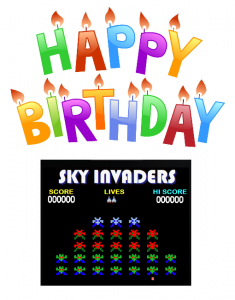 Happy Birthday Sky Invaders