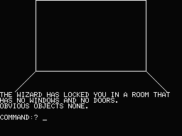 Opening location — the wizard’s test